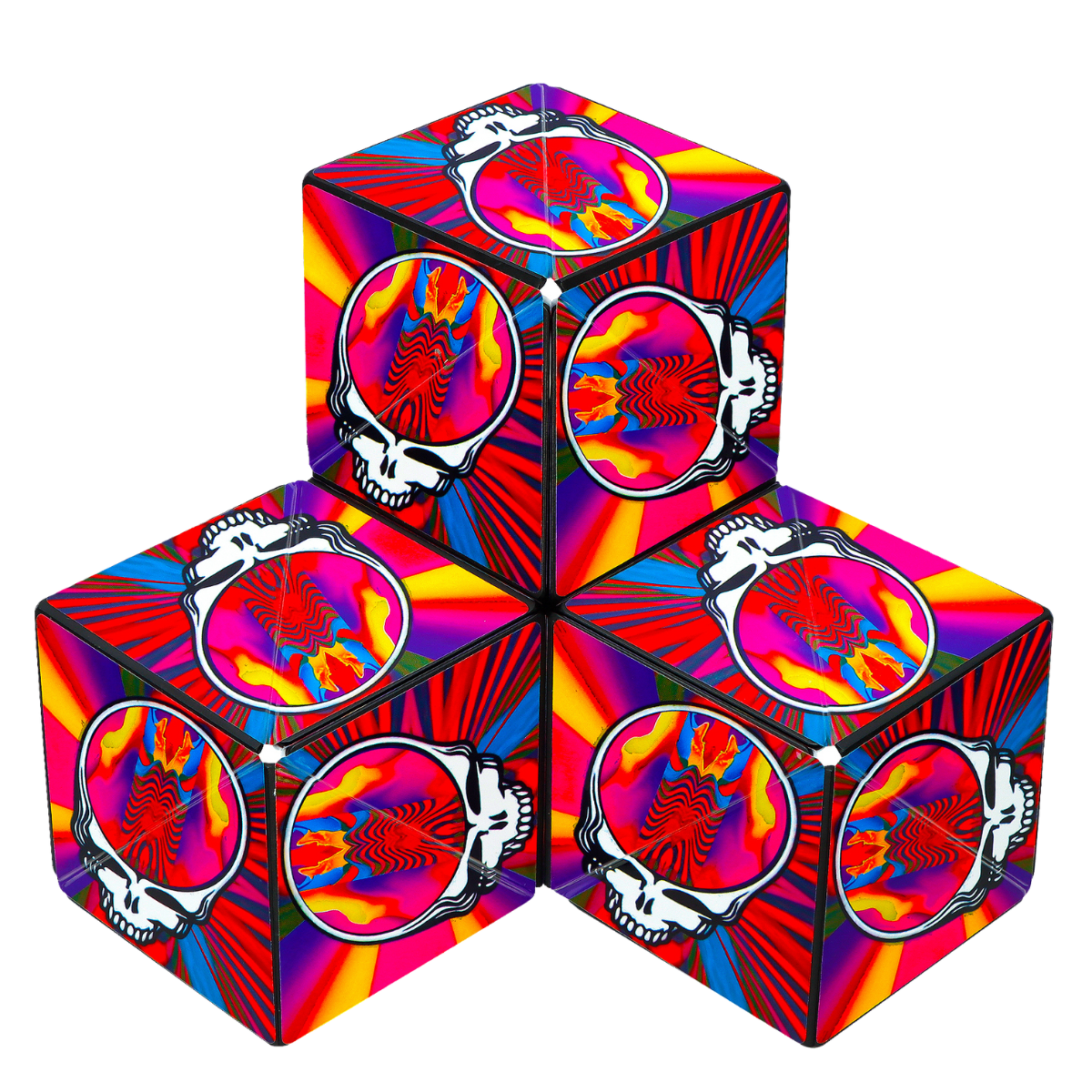 Grateful Dead Shashibo — Magnetic Puzzle Cube | Fun In Motion